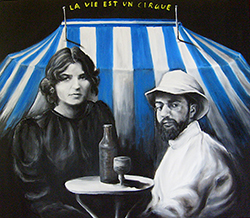 La vie est un cirque- igor de marchi - igorpaintings